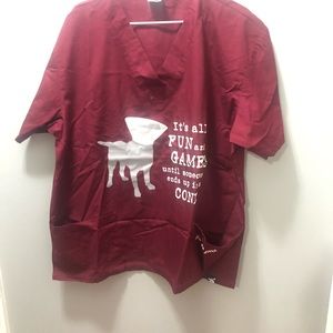 Dog Is Good Scrub Top